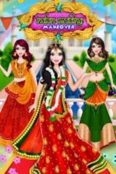 Indian Wedding Dress up & Makeover游戲截圖1
