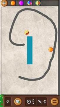 Ball Physics Puzzle : Love Brain Drop On It游戲截圖1