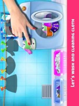 House Cleaning - Home Cleanup Girls Games游戏截图4