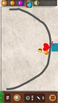 Ball Physics Puzzle : Love Brain Drop On It游戲截圖3