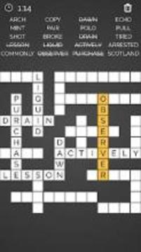 Crossword : Word Fill游戲截圖4
