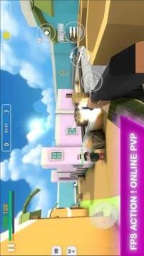 Block Gun: Gun Shooting - Online FPS War Game游戲截圖1