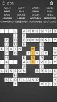 Crossword : Word Fill游戲截圖2