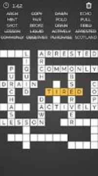 Crossword : Word Fill游戲截圖3