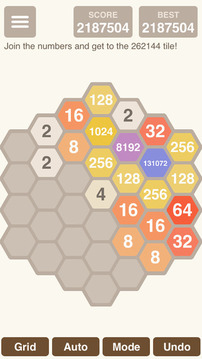 六角2048游戲截圖3