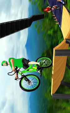 自行车比赛：超级骑手游戏截图2