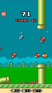 Flappy Crush - 飛行終結(jié)：粉碎小鳥游戲截圖2