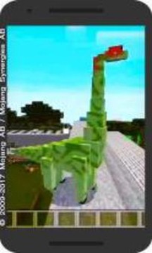 侏羅紀(jì)工藝MCPE插件與恐龍！游戲截圖2