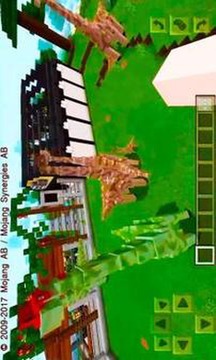 侏羅紀(jì)工藝MCPE插件與恐龍！游戲截圖4