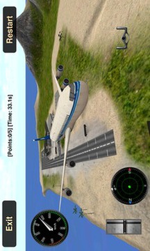 飞行模拟：3D客机游戏截图5