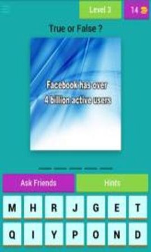 Facebook Quiz App : Social Networking Trivia Game游戏截图2