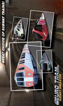歐元電車地鐵模擬器游戲截圖4