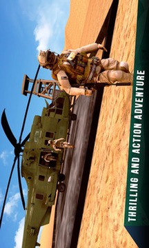 直升機(jī)英雄軍隊(duì)運(yùn)輸游戲截圖4