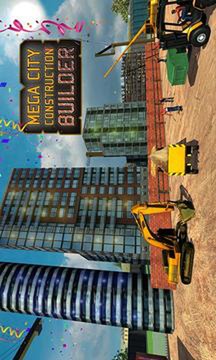 Mega City Construction Builder游戲截圖1