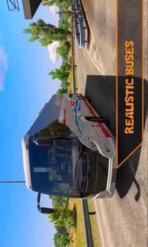 Airport Bus Simulator Heavy Driving City 3D Game游戏截图1