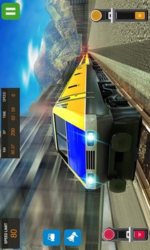3D 市 火車 司機 模擬器 2018游戲截圖2