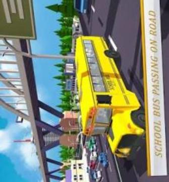 School Bus Driving Game Simulator 2018游戲截圖1