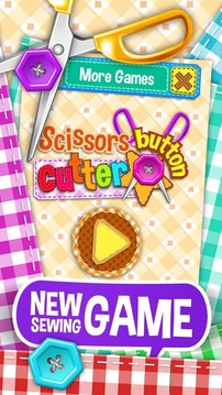 Scissors Button Cutter游戲截圖1
