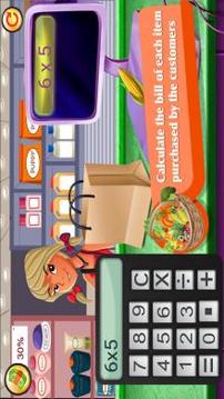 Supermarket Cash Register Kids游戲截圖5