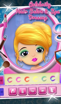 Celebrity Hair Salon & Dressup游戲截圖4