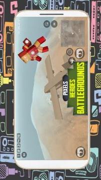 Pixel Heroes Royale Battleground Gun 3D游戲截圖3