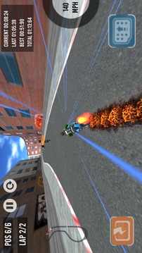 City Turbo Moto Hero游戲截圖4