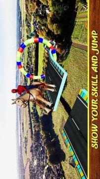 Impossible SuperHeroes Horse Stunts 3D游戲截圖1