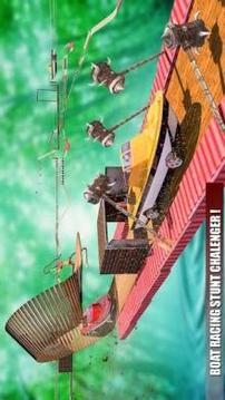 Mega Ramp Boat Stunt Horizon Racing游戲截圖1