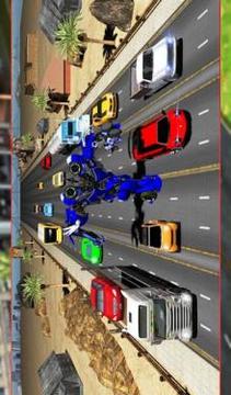 Robot Transform Traffic Racer游戲截圖3