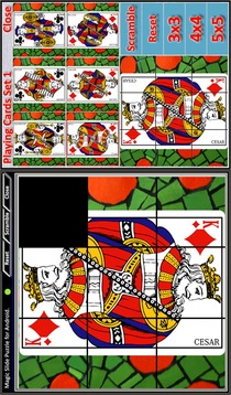 Magic Slide Puzzle P. Cards 1游戲截圖5