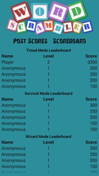Word Scrambler Free游戲截圖5