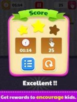 Match Puzzle For Kids - Memory Games Brain Games游戲截圖1