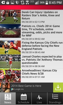 Kansas City Football游戲截圖1