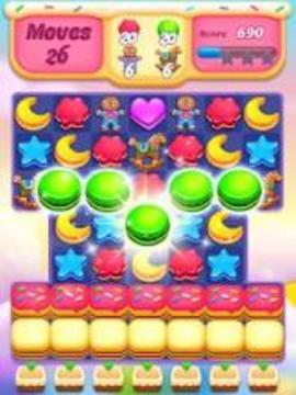 Cookie Crush Frenzy - Match 3游戲截圖3