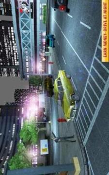 City Taxi Driver Pick Up the Passenger in Highway游戲截圖5