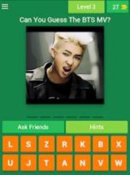 Guess The BTS MV - Rap Monster Pictures游戲截圖1