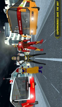 City Bus Driving: Superheroes Transport Simulator游戲截圖3
