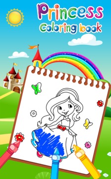 Princess Coloring Book for Kids & Girls *游戲截圖5