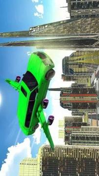 Modern Flying Car Limousine Taxi Simulator Games游戲截圖2