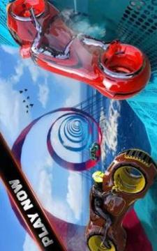 Tron Bike Racing Games Free - Tricky Bike Stunts游戲截圖3