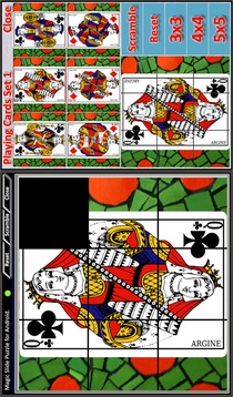 Magic Slide Puzzle P. Cards 1游戲截圖3
