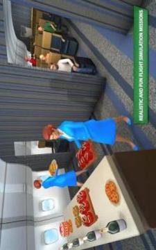 Virtual Flight Attendant Air Hostess Simulator 3D游戲截圖3