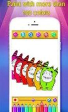 Cartoon & anime coloring book游戲截圖4