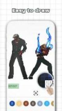 Color by Number - Street Fighter Sandbox Pixel游戲截圖4