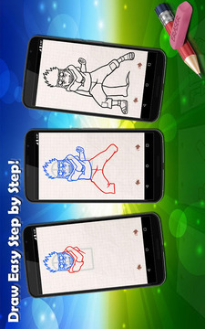 Drawing Lessons Naruto游戲截圖1