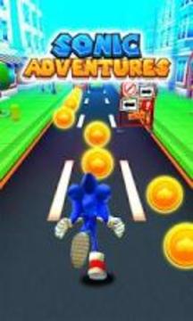 * Run sonic subway adventures world游戲截圖2