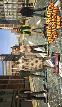 Angry Granny Hoverboard Rider游戲截圖1