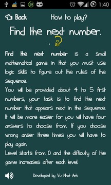 Find the next number游戲截圖2