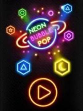 Neon Bubble Pop游戲截圖4
