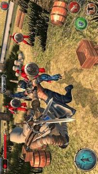 Superhero Ninja Samurai Saga Warrior Sword Fight游戲截圖1